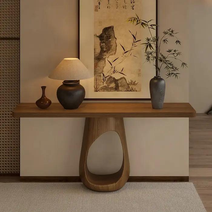Table Console classique américaine Design Unique milieu du siècle Cool Table Console porche entrée R