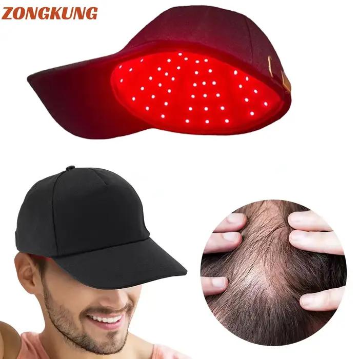 Nouveau 96 pièces LED infrarouges 660nm et 850nm thérapie par la lumière rouge capuchon de croissanc