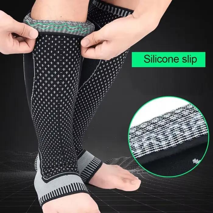 1 pièces femmes hommes Compression mollet manches soutien adapté pour la course basket-ball Protecti