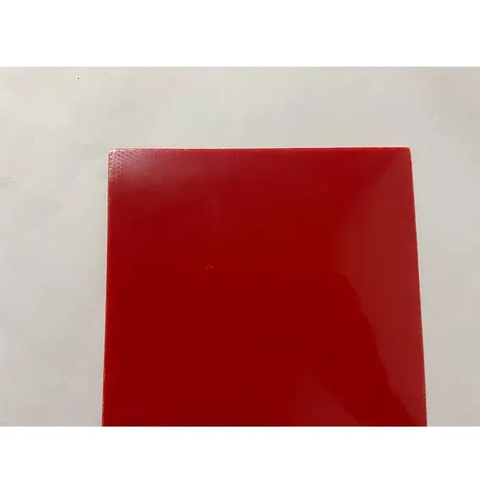 Vente Haute qualité rouge éponge tennis de table lame en caoutchouc tennis de table tennis de table