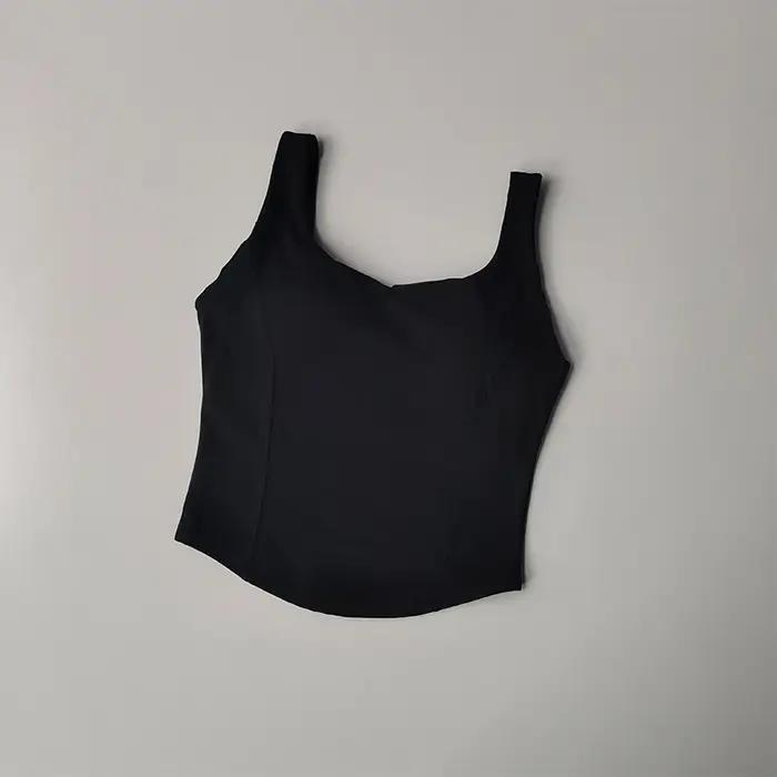 Débardeur Fitness Femme Dos Haute Résistance Soutien-Gorge Antichoc Yoga Élastique Pour Activités Intenses Occasions Spéciales