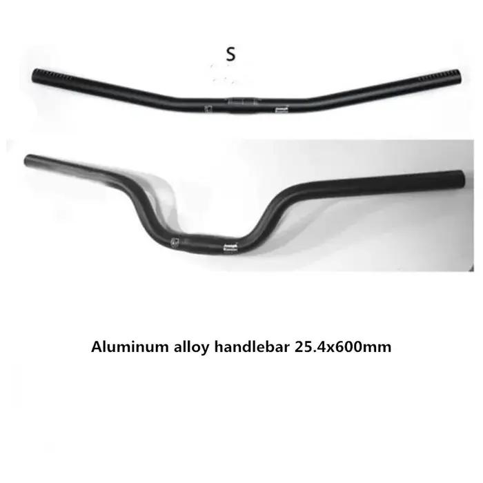 Joseph Kuosac guidon S type hirondelle poignée en alliage d'aluminium 25.4x600mm pour vélo bmx bromp