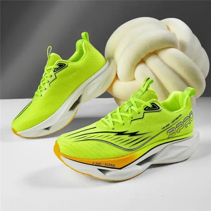 Chaussures de sport unisexes, tendance, maille respirante, semelle souple, amorti, chaussures de cou