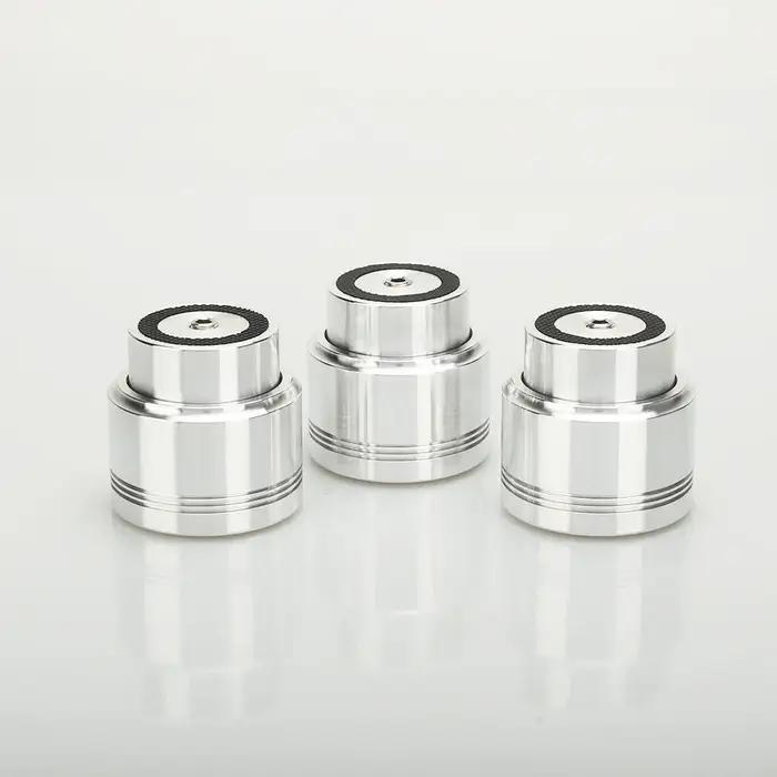 Haut-parleur flottant Maglev en alliage d'aluminium, support d'amplificateur, pointes de disques, le