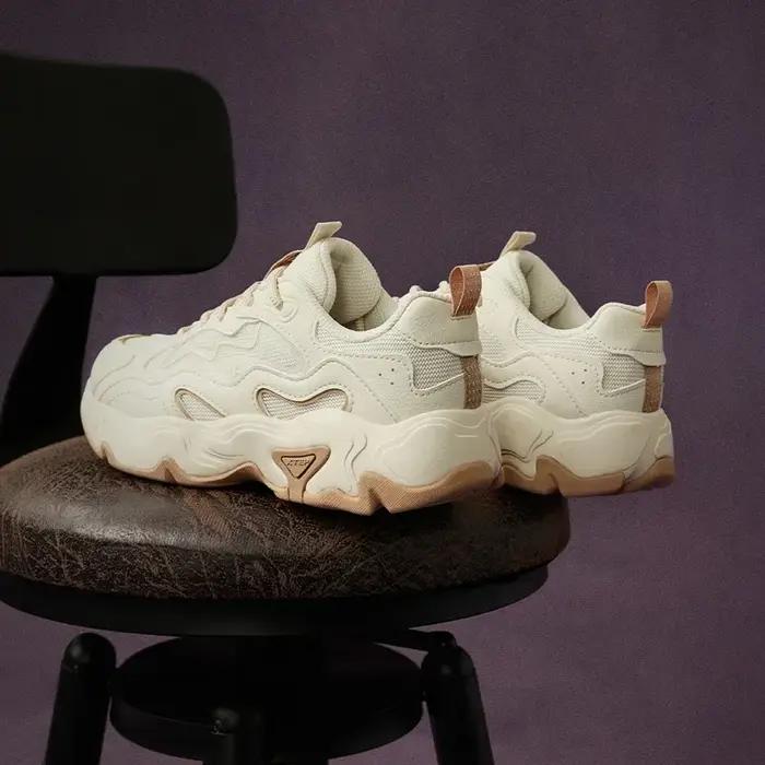 Xtep Youmu chaussures décontractées pour femmes 2025 été léger respirant à semelles épaisses tout as