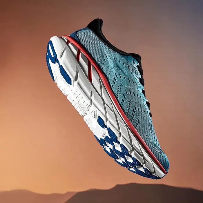 Nouveaux hommes chaussures de course mode décontracté marche respirant baskets à lacets Jogging moca