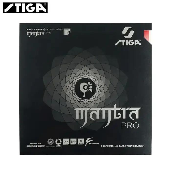 STIGA-MANTRA PRO Caoutchouc de tennis de table, Caoutchouc de ping-pong semi-creux, AstrBalancing, P
