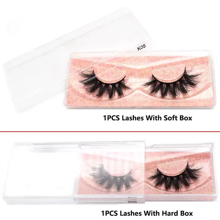 FOXESJI cils 3D vison cils populaire naturel long moelleux dramatique Extension de cils maquillage c