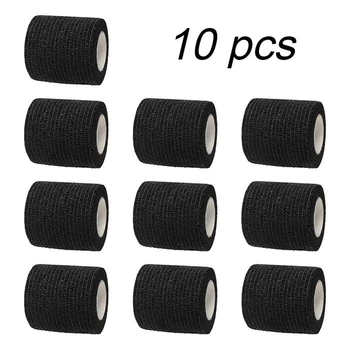 Genouillères élastiques auto-adhésives pour le sport, 4.8 m, 18 couleurs, doigts, chevilles, paumes