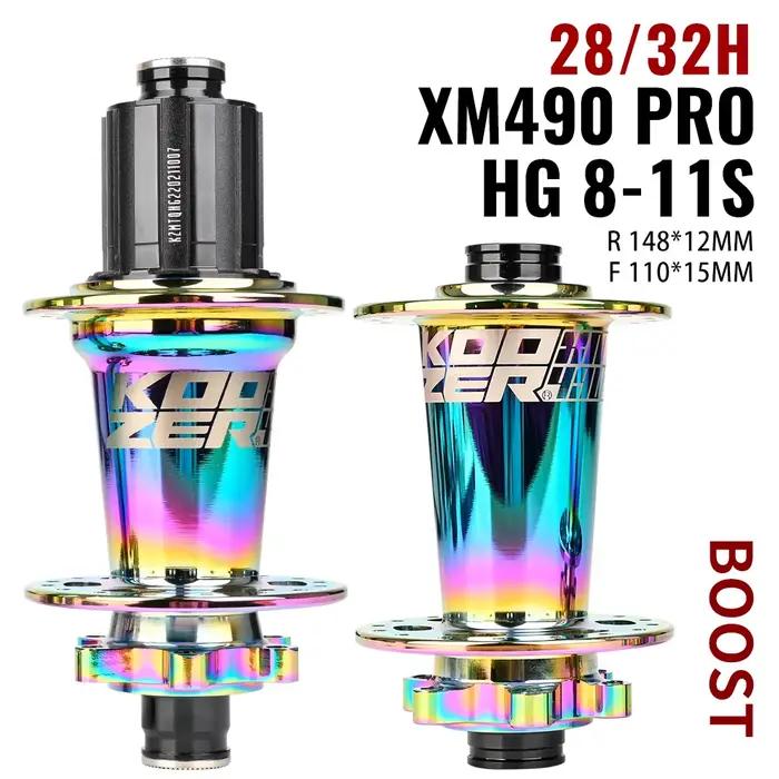 Koozer XM490 PRO Boost 28H 32 trous moyeu de vélo vtt 15x110 12x148MM TA à travers HG XD MS SX GX NX
