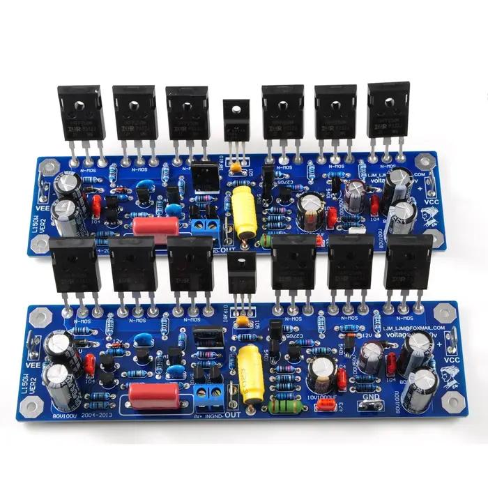 LJM L150W classe AB DC +/- 45V 200W8R (+-60V) 400W 4R (+-60V) amplificateur MONO carte finie 200W MO