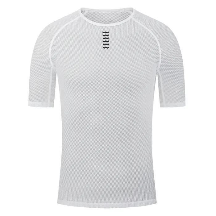 YKYWBIKE vélo cyclisme couches de Base Pro Cool maille super légère vélo à manches courtes chemise r