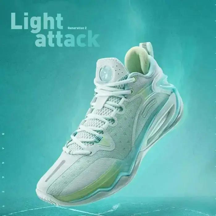 Chaussures de basket Xtep Raid Light Attack V2-3 - Sneakers antidérapantes pour hommes