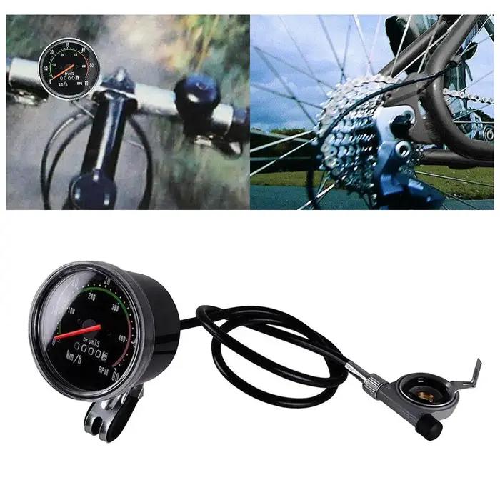 Compteur de vitesse de vélo vintage odomètre mécanique analogique pour vélo 26 28 1 29 27 occasions spéciales randonnée cyclisme