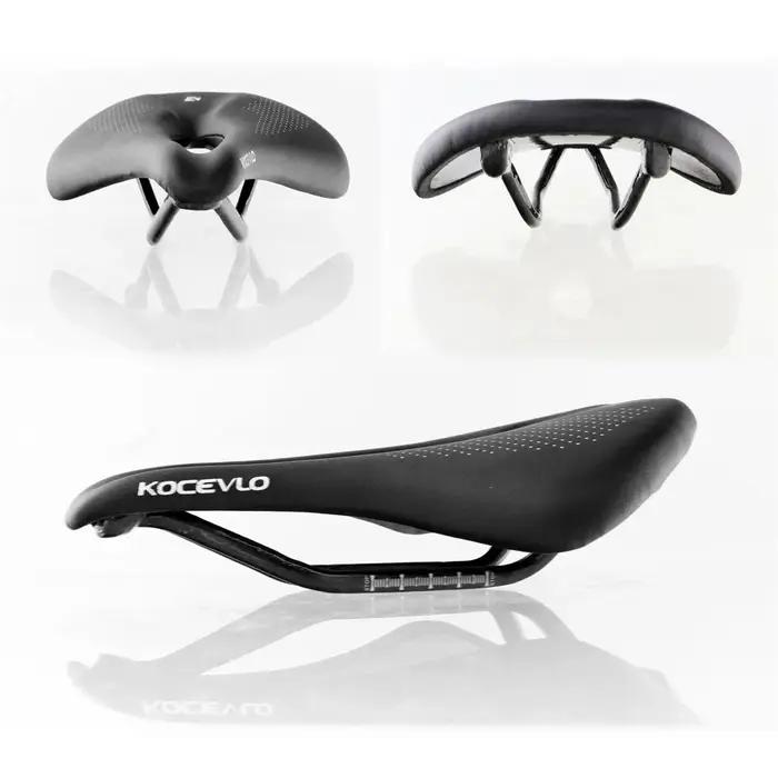 Kocevlo-Coussin de siège de vélo de route en fibre de carbone, sac de siège de vélo de montagne, ult