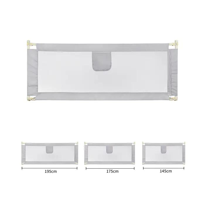 1 barrière de lit portable, barrière de lit pliable pour enfant, 12 mois-5 ans, barrière de sécurité