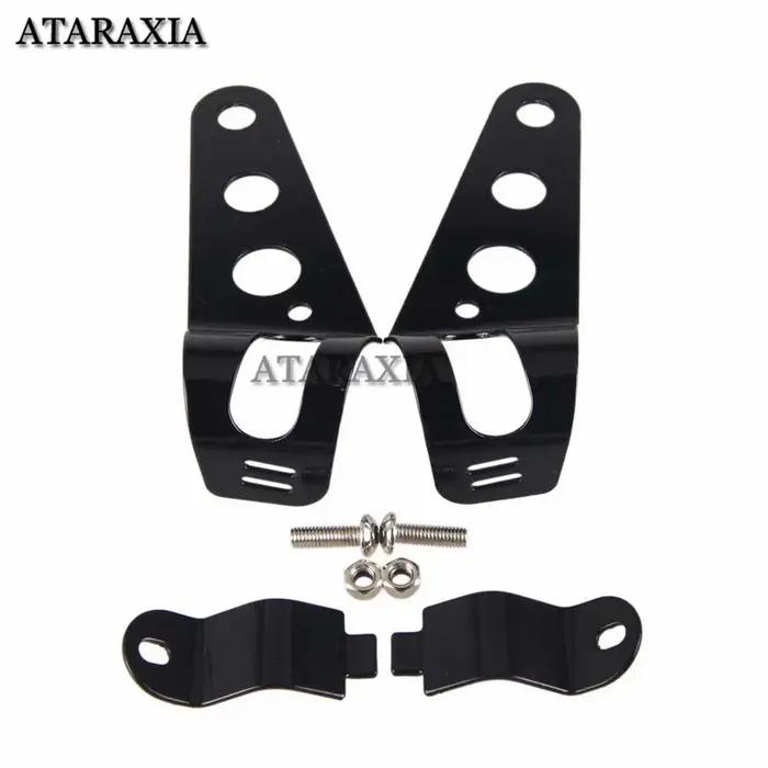 Support Universel de Lampe de Sauna pour Moto, Pince Réglable, Moteur, 28-36mm, 35-43mm