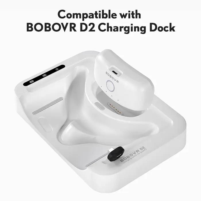 BOBOVR B2 batterie pour M3 Pro batterie de rechange de remplacement 5200mAh connexions magnétiques p