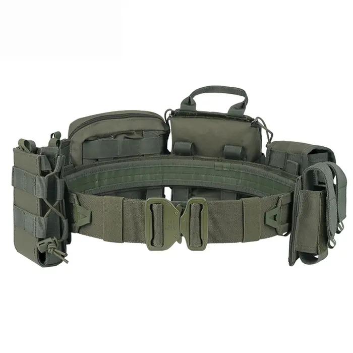 Yakeda Polyester ceinture tactique utilisation d'entraînement en plein air CP Mag pochette accessoir