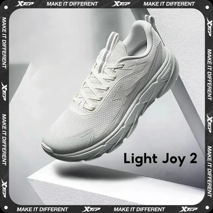 Xtep Light Joy 2 chaussures de course hommes 2025 - Professionnelles absorbant les chocs antidérapantes