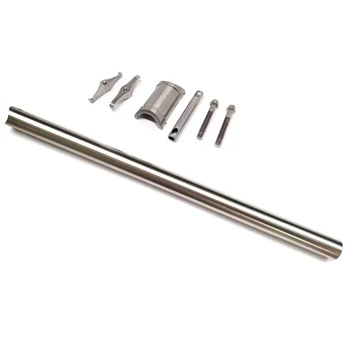Tige de selle CNC en alliage de titane 3AL2.5V 31.8mm pour vélo pliant Brompton 4 tailles 600/580/55