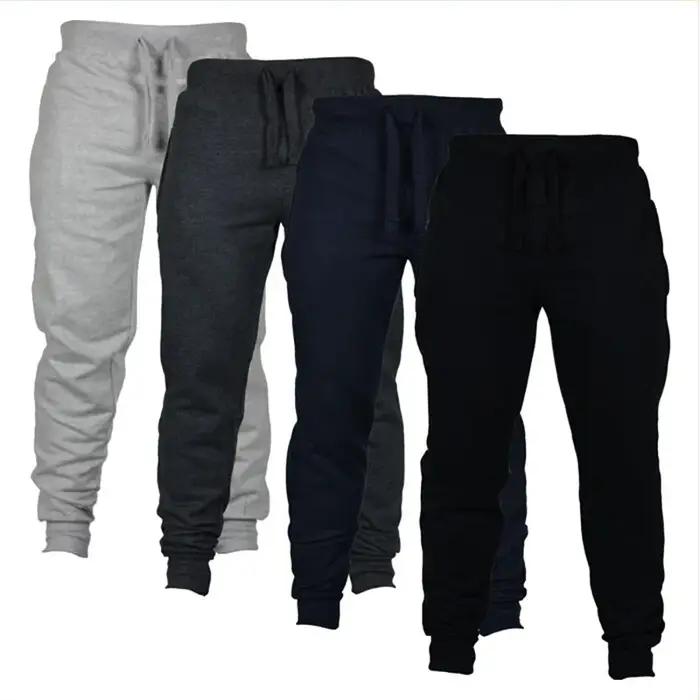 Pantalon jogging entraînement athlétique homme coupe ample - Doublé polaire taille élastique printemps-automne décontracté