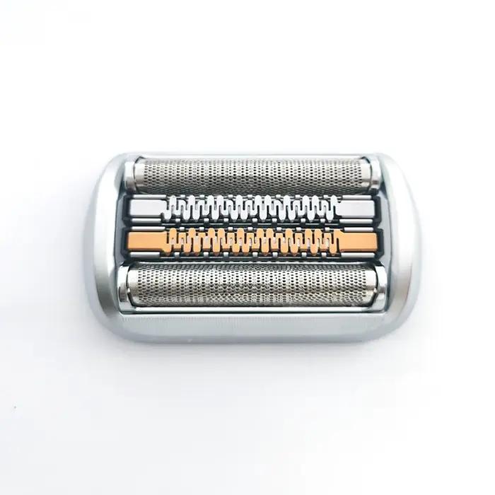 Tête de rechange en feuille d'aluminium 94M pour rasoirs électriques Braun 9290cc,9291cc,9370cc,9293