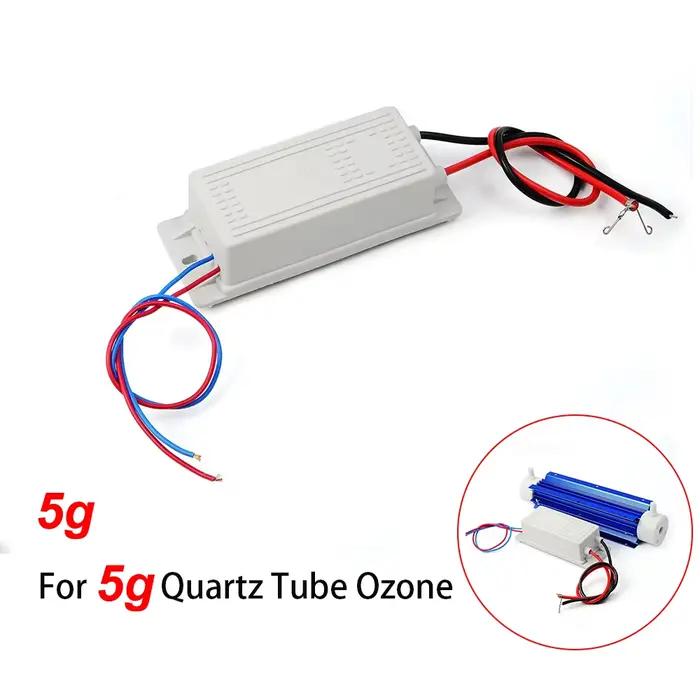 Générateur d'ozone 5g 10g 20g, alimentation électrique, pièce de générateur d'ozone, stérilisation d