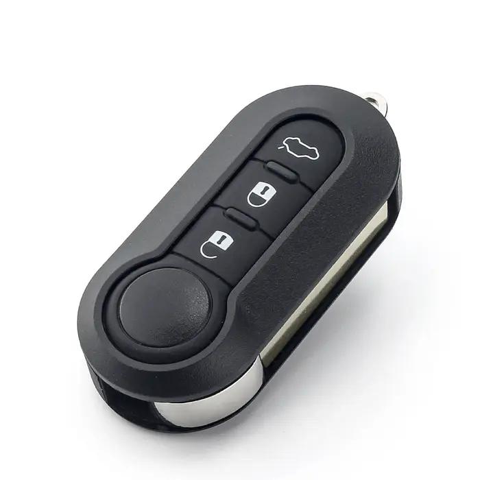 KEYYOU clé de voiture télécommande pour Fiat 500 500L MPV Ducato citroën cavalier Peugeot Boxer 2008
