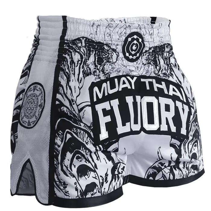 FLUORY – short de boxe thaïlandais, short Fairtex, Combat gratuit, Arts martiaux mixtes, pantalon d'