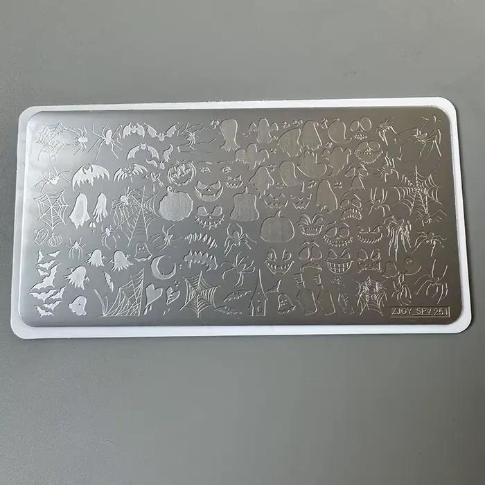XMQ STAMPING NAIL PLATES CRUCIFIX TEMPLATES HALLOWEEN IMAGEPLATE
