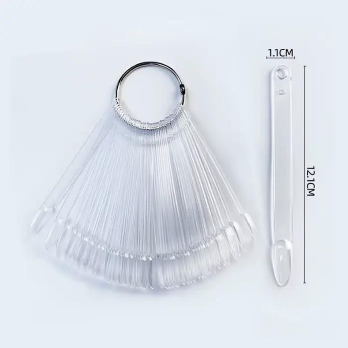 Produits pour ongles 50 couleurs carte en éventail pour vernis à ongles carte de vernis à ongles pra