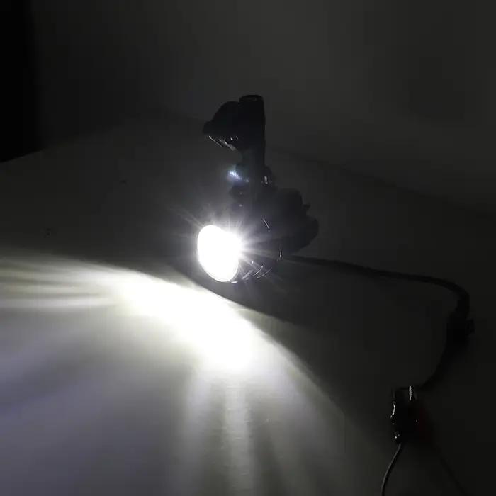 Feux auxiliaires LED antibrouillard pour moto universelle R1200GS F800GS K1600, 40W 6000K