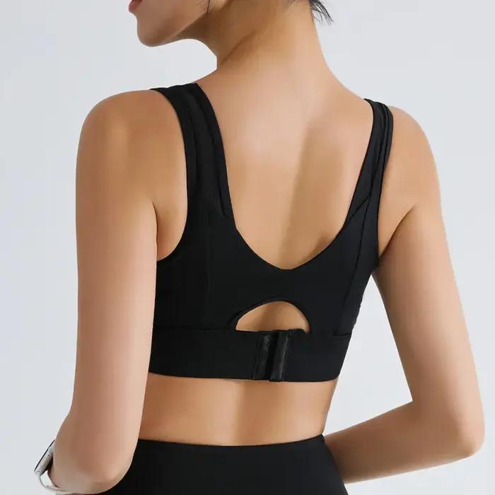 Soutien-gorge de sport pour femmes Tops d'entraînement push up pour Fitness Soutien-gorge de yoga po