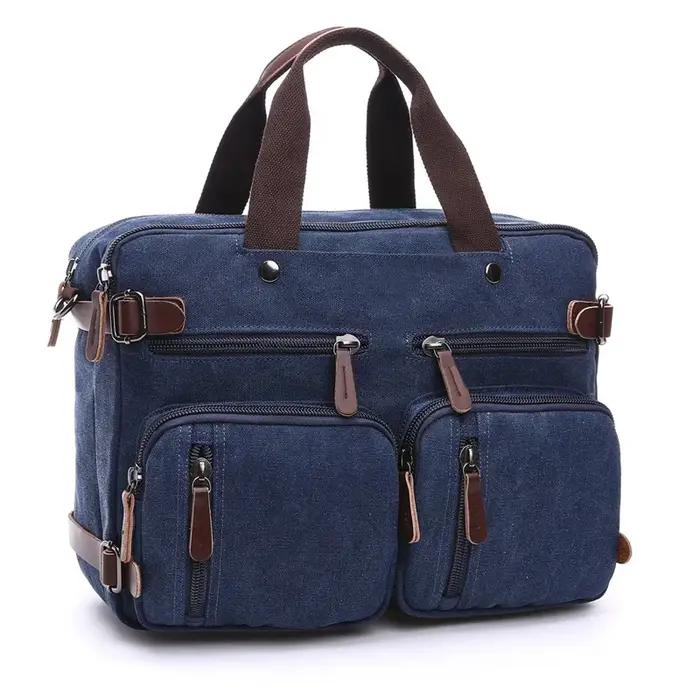 Sac à main de voyage en toile pour hommes, sacs d'extérieur de grande capacité, sacs polochons de vo