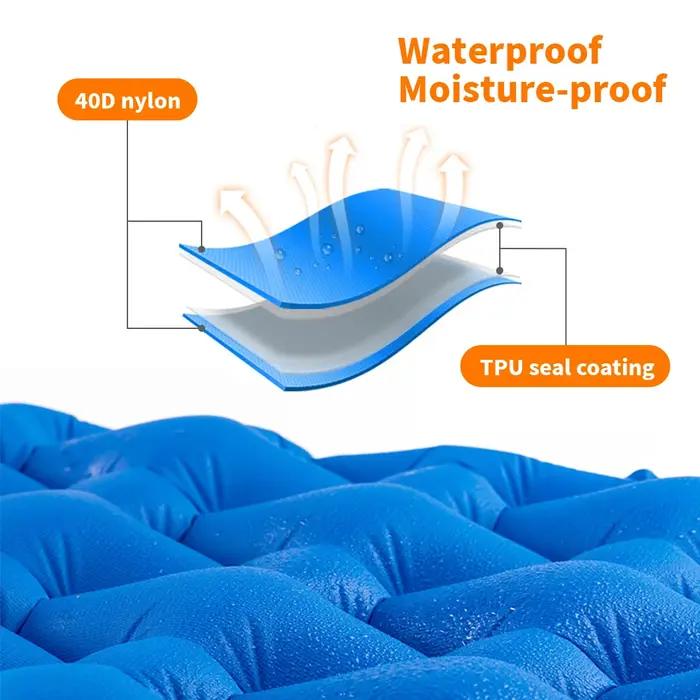 Naturerandonnée matelas gonflable matelas de Camping matelas d'air ultraléger coussin de couchage ex