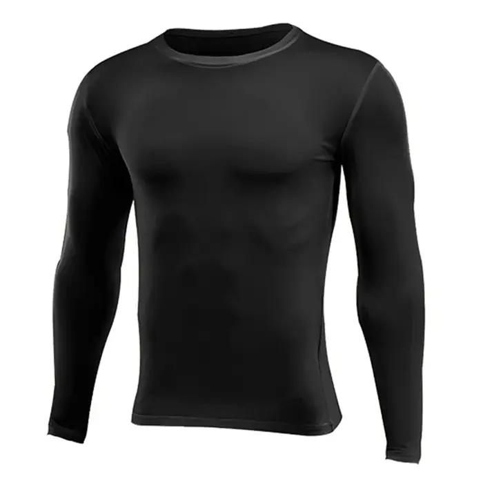 T-shirt compression longue base homme femme - Vêtement sport fitness football basket enfant