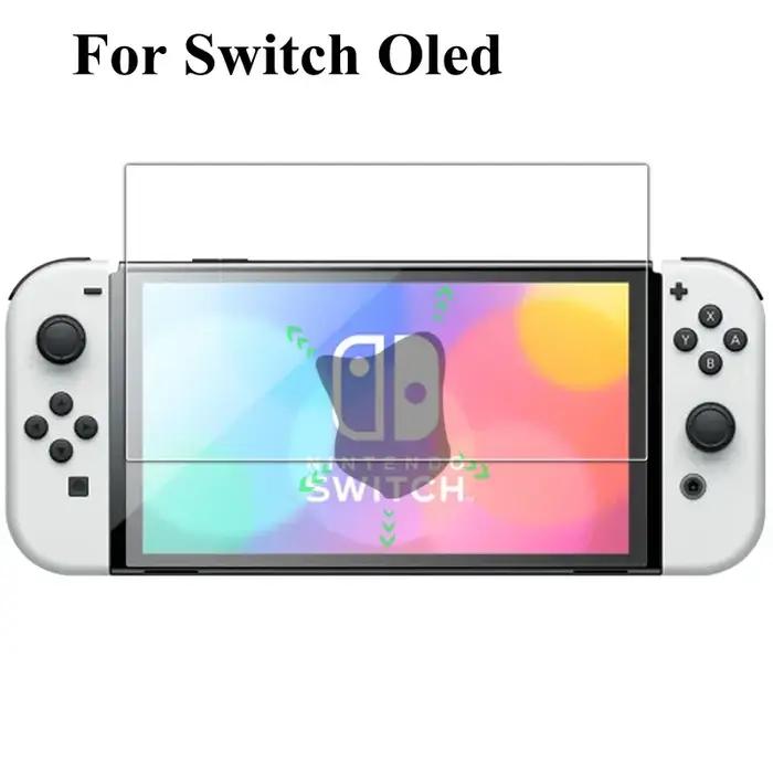 Film protecteur d'écran en verre OLED pour Nintendo Switch Lite, accessoires de protection, verre Gu