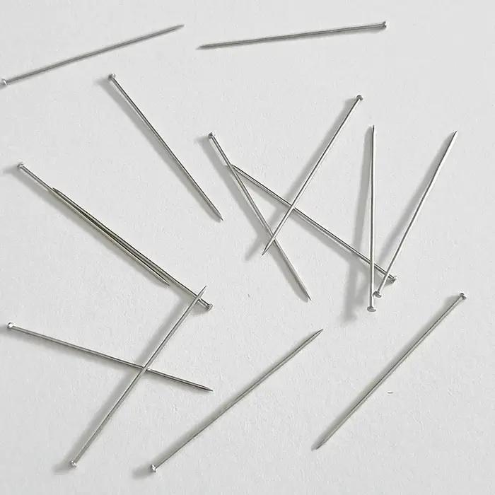 Épingles à coudre en acier inoxydable, 300 pièces/35mm, épingles de Suture droites pour couturière,