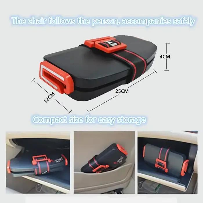 Mifold – siège de voiture Portable pour bébé, coussin de sécurité, poche de voyage pliable, siège de