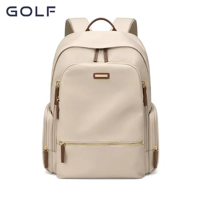 Sac à dos de mode pour femmes GOLF, sac de voyage en nylon de couleur unie, sac d'école pour les tra