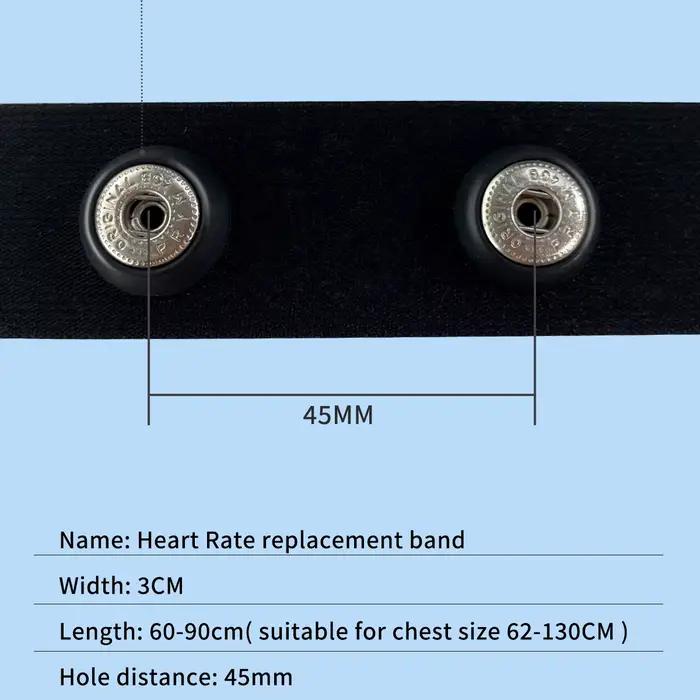 Magene-Sangle de poitrine pour moniteur de fréquence cardiaque, compatible avec Garmin, Bryton, XOSS
