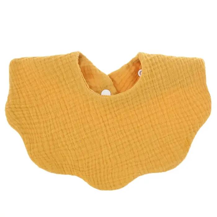 Bavoirs en coton doux pour bébé, 1 pièce, couleur unie, bavoirs pour nouveau-né, Bandana, écharpe po