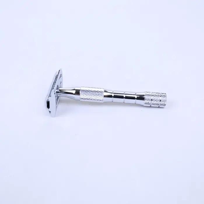 Yaqi Orion – rasoir de sécurité à Double tranchant, couleur chromée, rasage humide, cadeau
