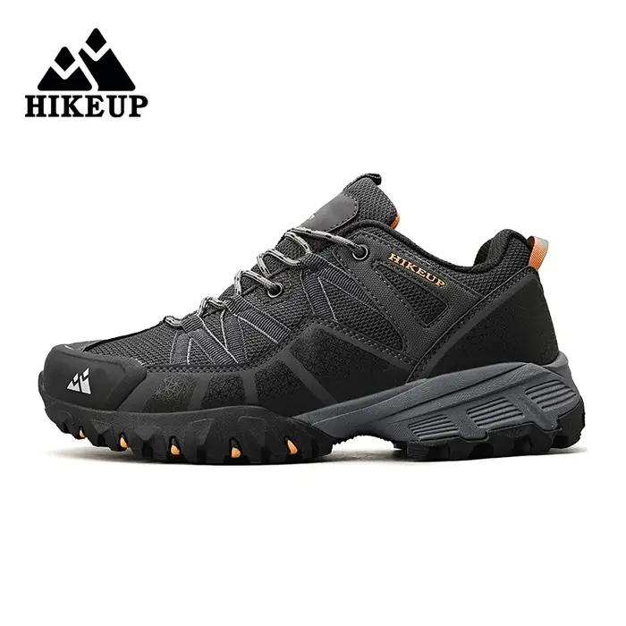 Baskets respirantes HIKEUP anti-baume pour homme - Randonnée course trekking sports montagne