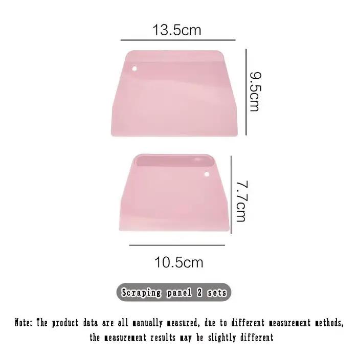 Spatule à gâteau en plastique pour crème, pâte, beurre, grattoir, outils de cuisson pour la cuisson