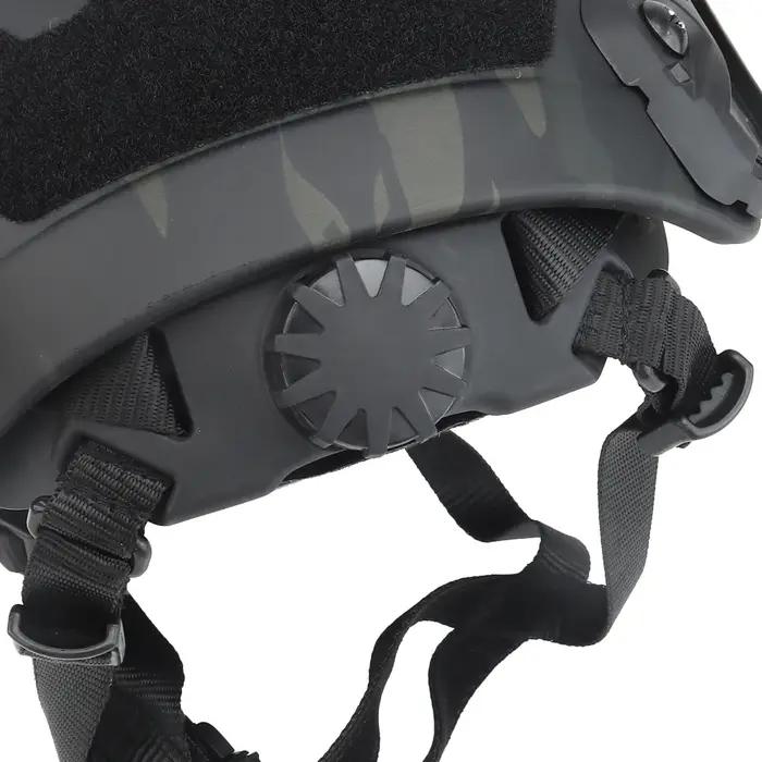 Casque de protection tactique rapide SF SUPER HIGH CUT, casque de chasse en plein air, tir CS Airsof