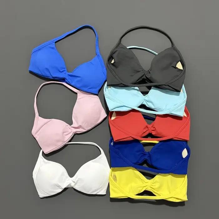 Histello sport soutien-gorge à bretelles femmes Yoga débardeur soutien-gorge sans couture haut souti