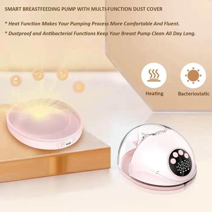 Tire-lait portable mains libres – Électrique, sans BPA, avec chauffage et stérilisateur UV | Optio