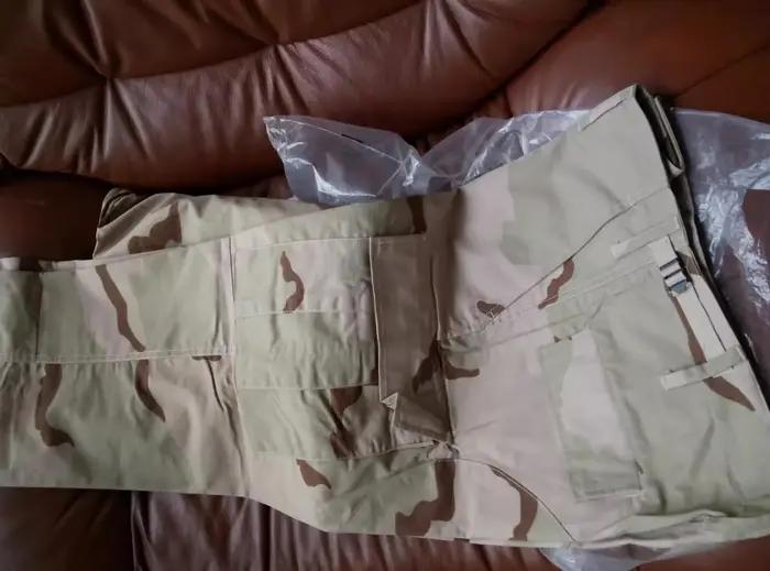 Uniforme de Combat du désert TOM DCU tactique, manches longues + pantalons longs, vêtements d'entraî